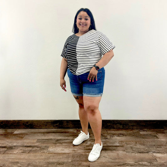 HR Fold Hem Shorts