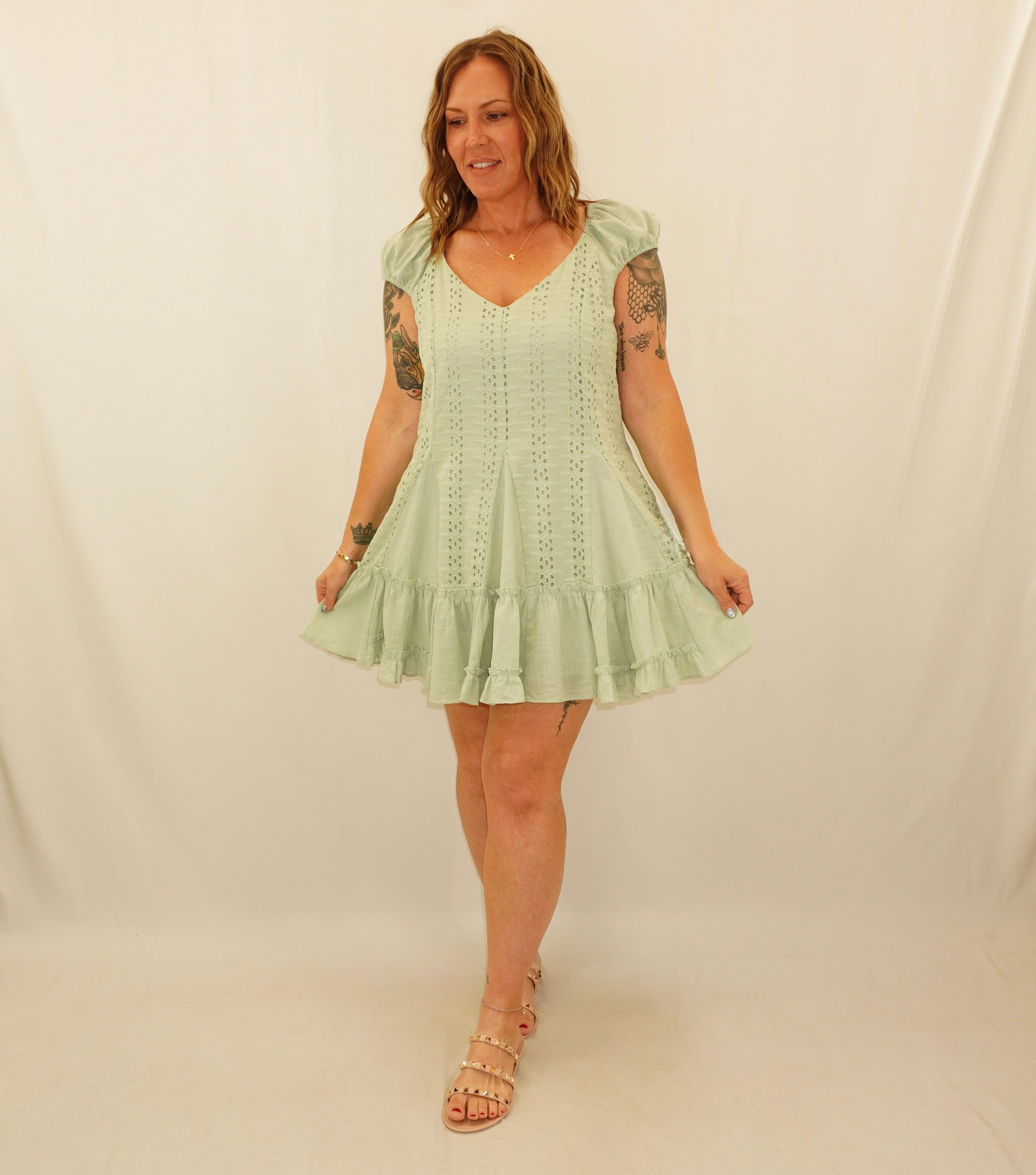 Eyelet Dress