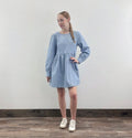 Indigo Glitter Dress