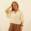 Drape Blouse