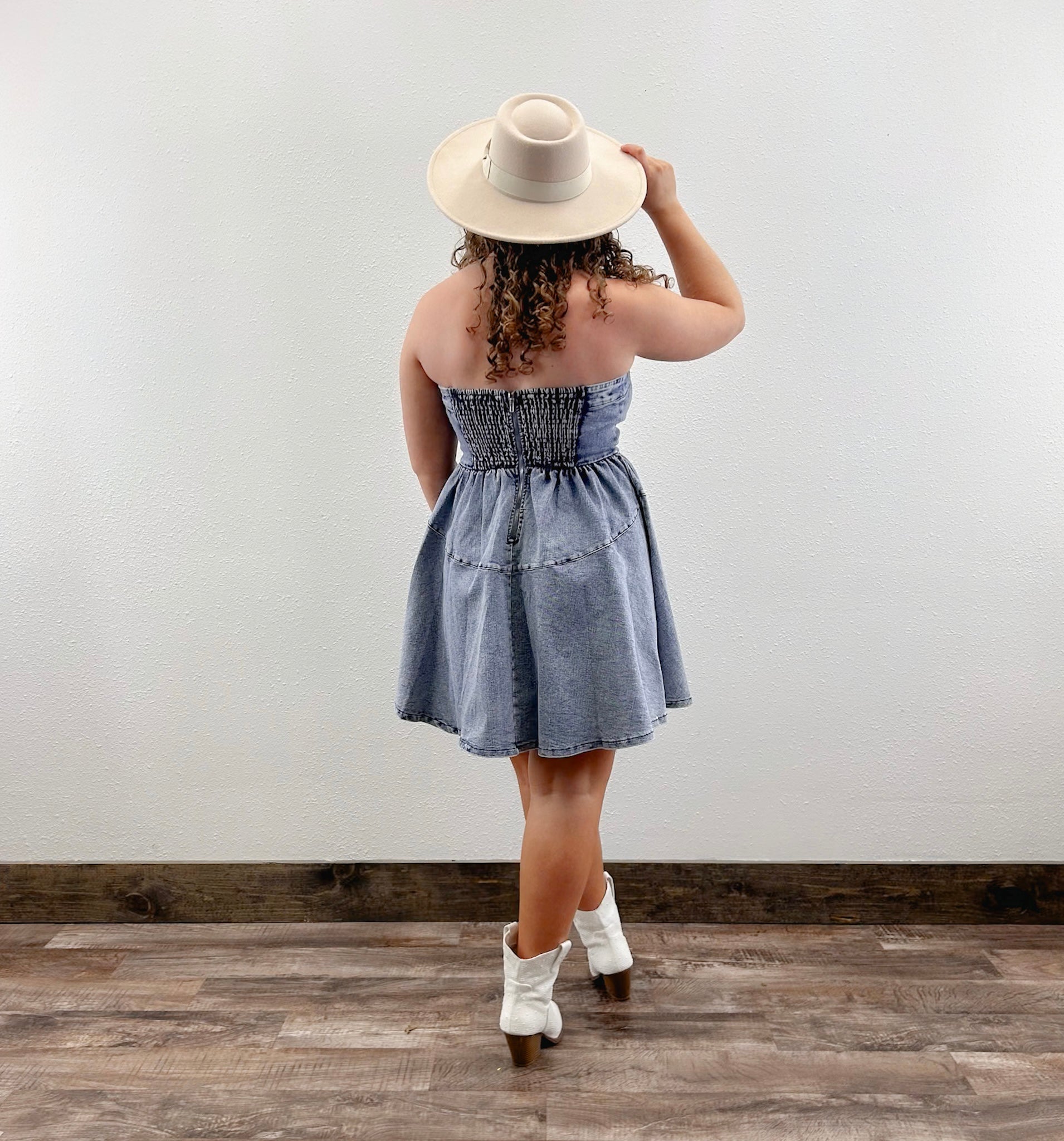 Denim Mini Dress