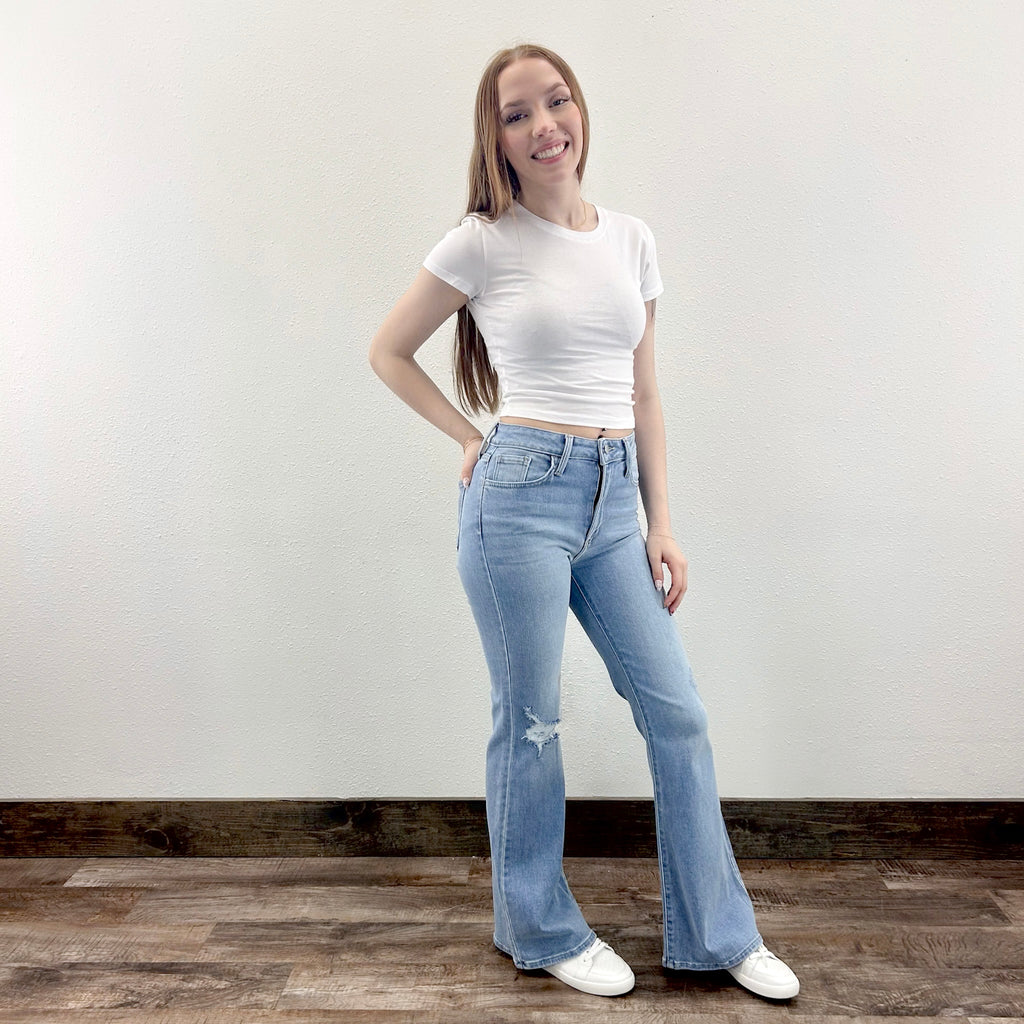 Distressed Flare