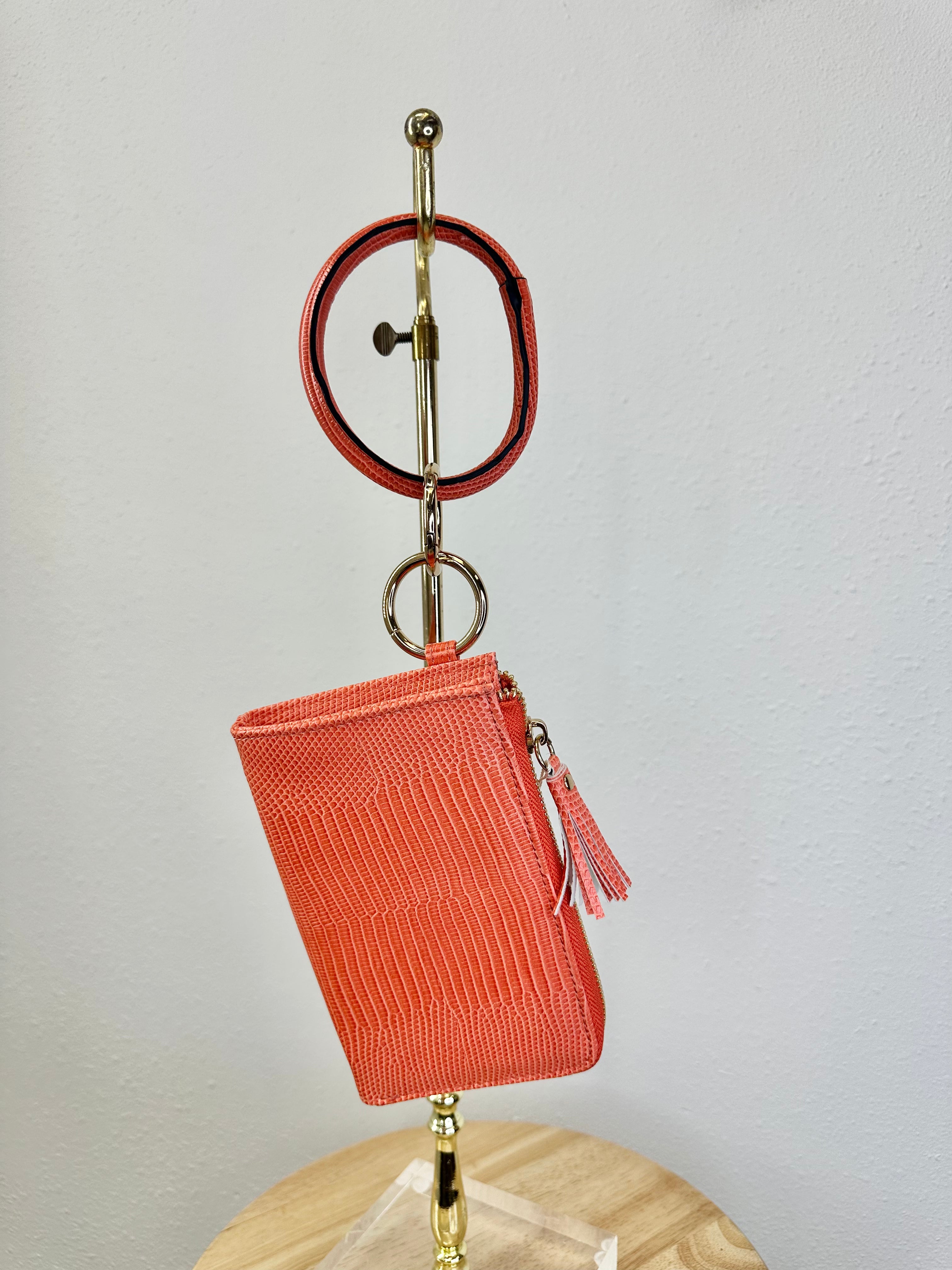 Liv Lizard Bangle Wristlet