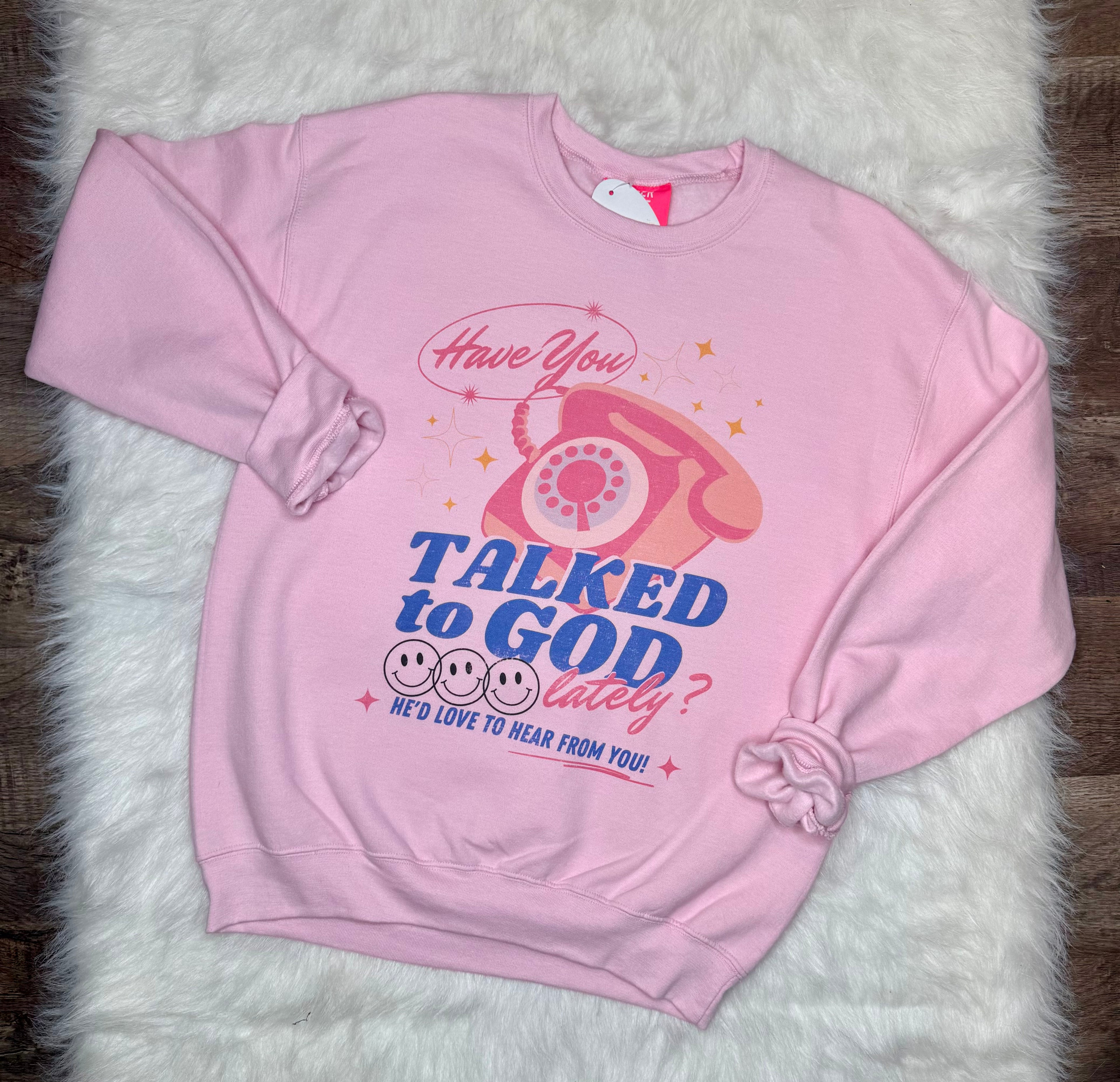 Talk to God Crewneck