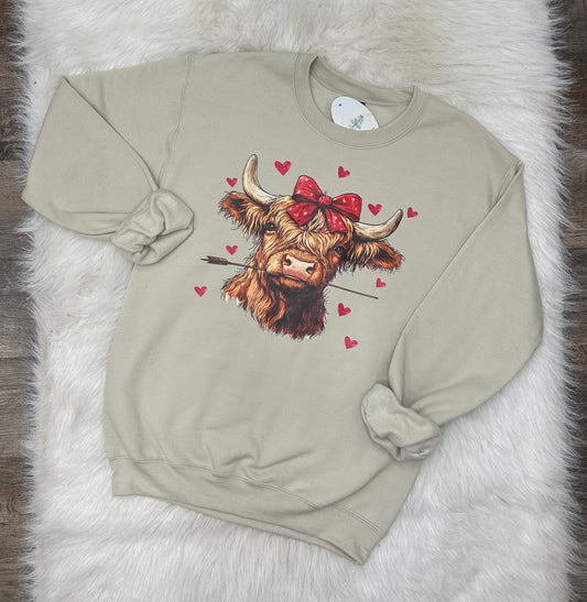 Highland Cow Crewneck