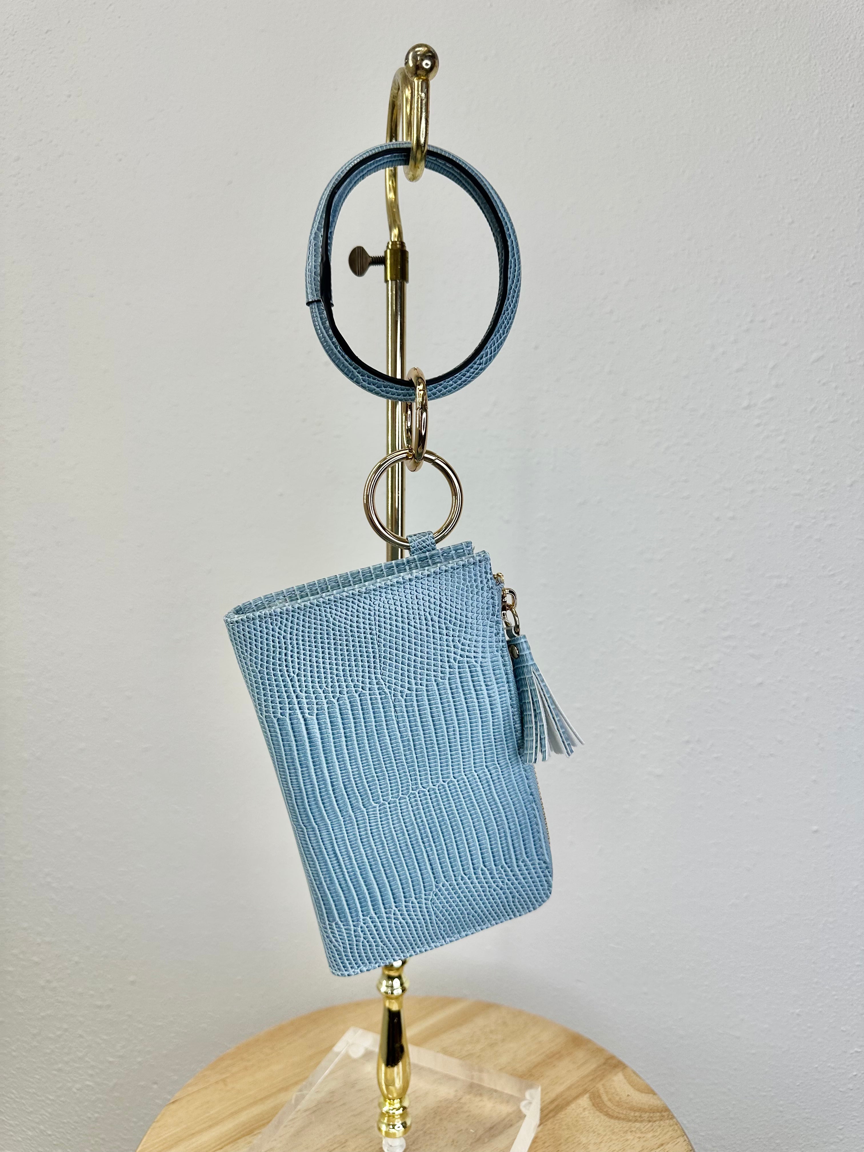 Liv Lizard Bangle Wristlet