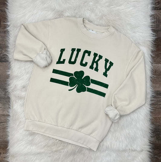 Lucky Clover Crewneck