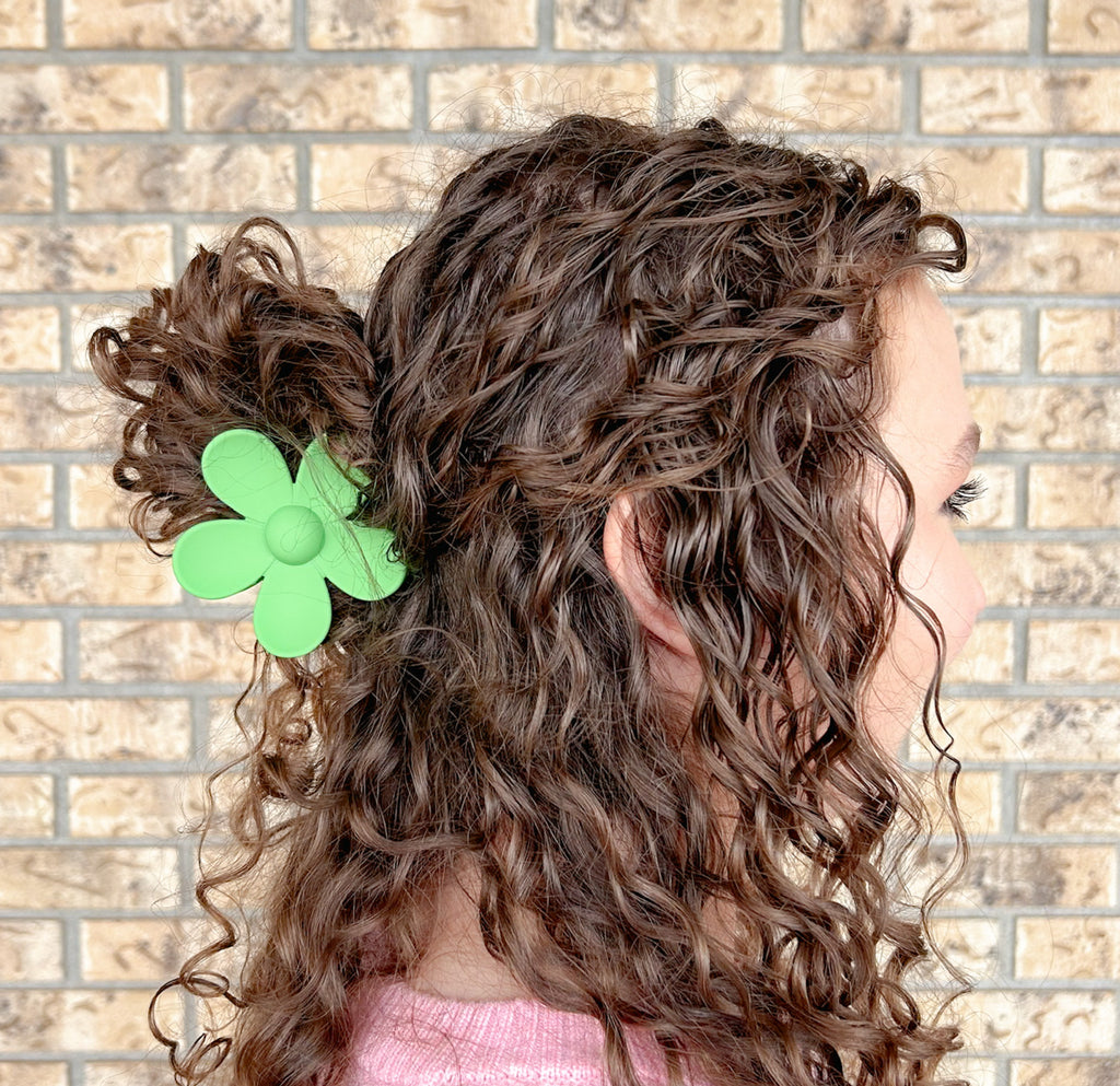 Flower Claw Clip