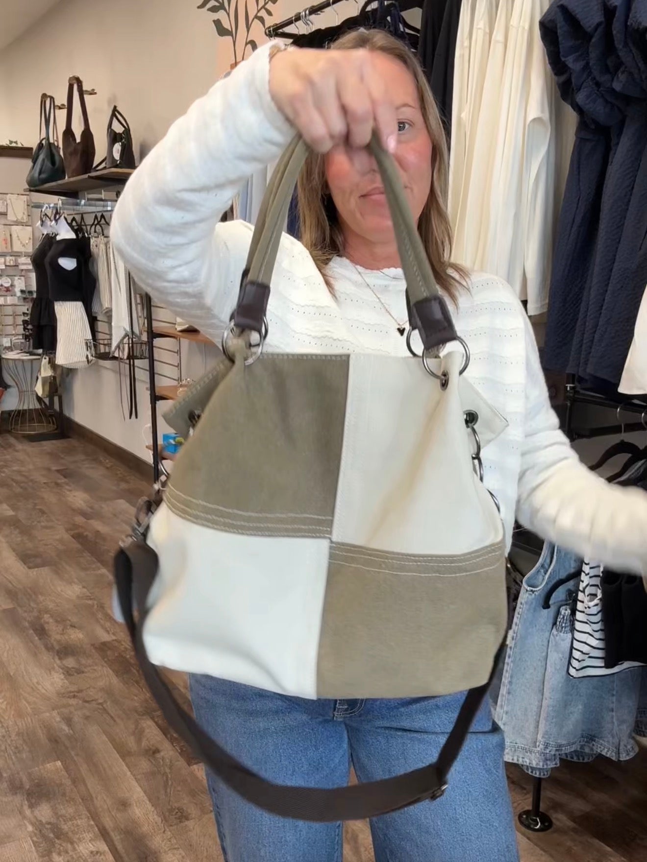 Color Block Bag