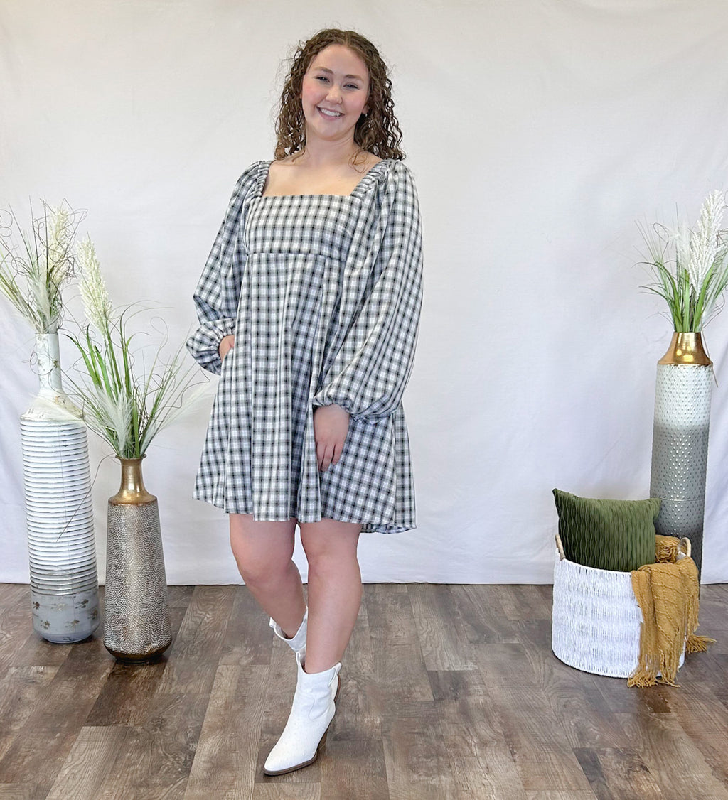 Gingham Dress