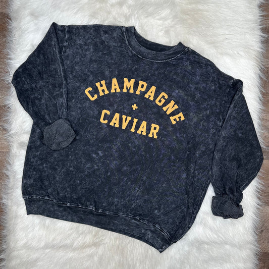 Champagne & Caviar Crewneck