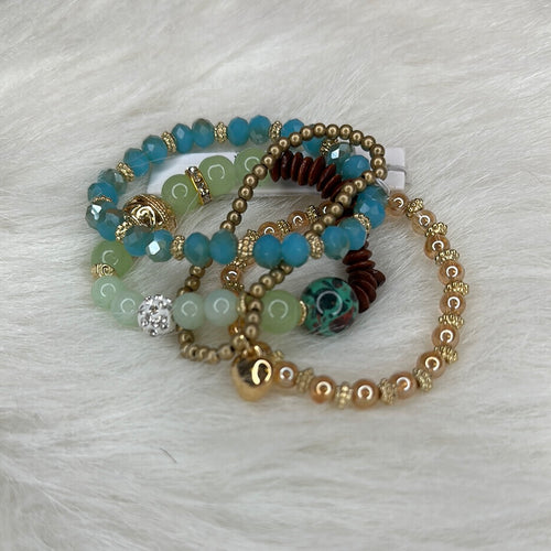 Boho Wood Bracelet