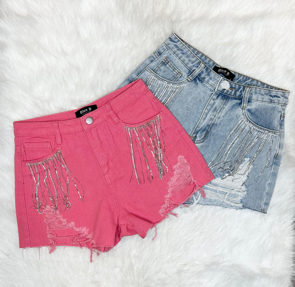 Rhinestone Shorts