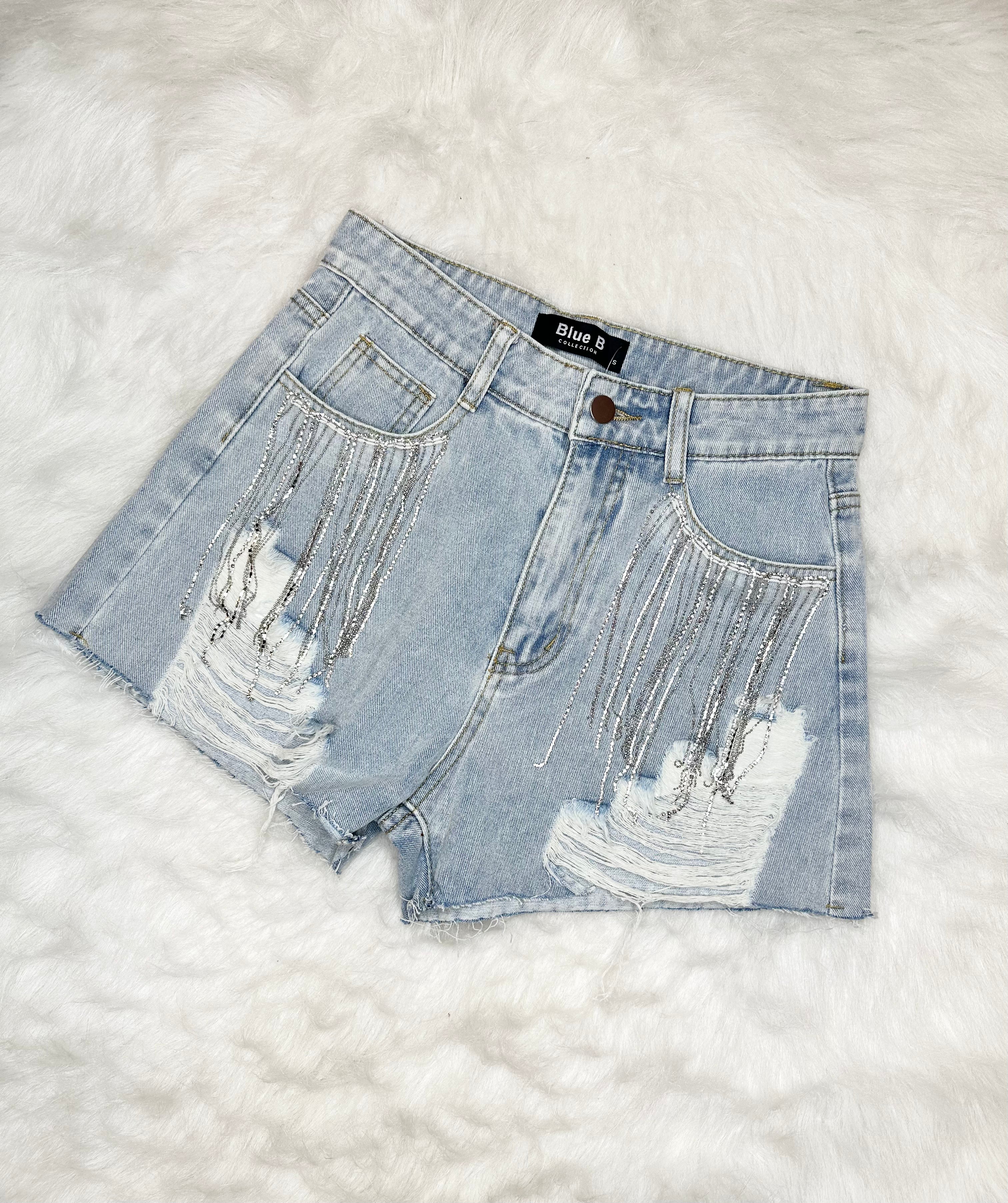 Rhinestone Shorts