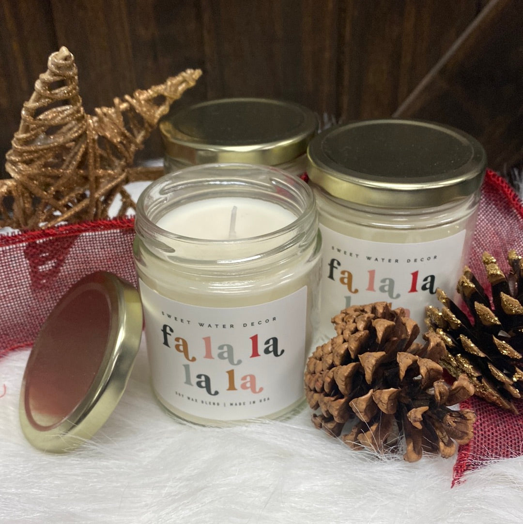 Fa La La Candle